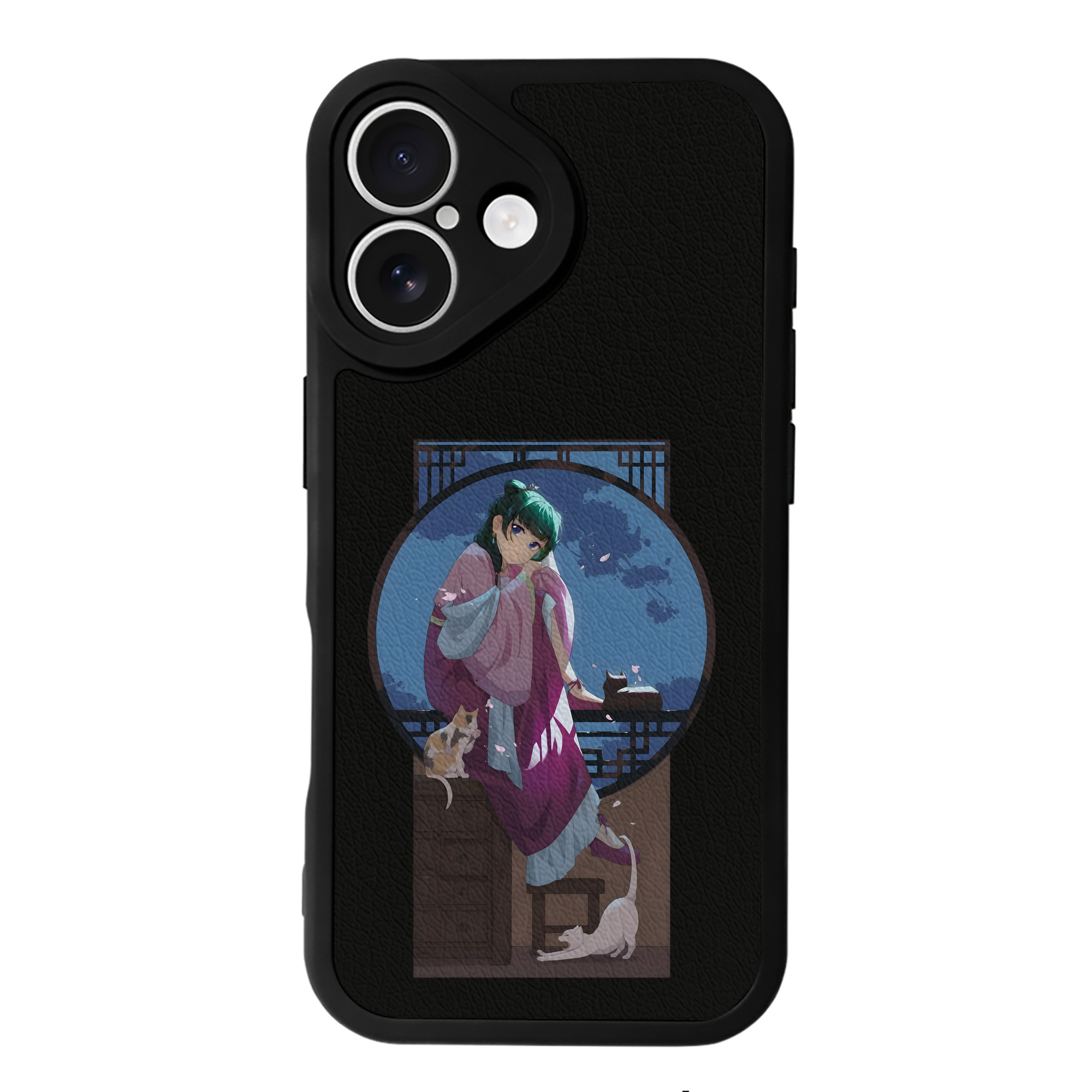 薬屋のひとりごと The Apothecary Diaries 【iPhone 16シリーズ対応】シリコンスマホケース（レザー調） 材質：シリコン